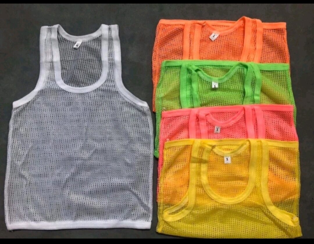 Áo ba lỗ bé trai bé gái set 10 cái áo lưới ba lỗ cho bé