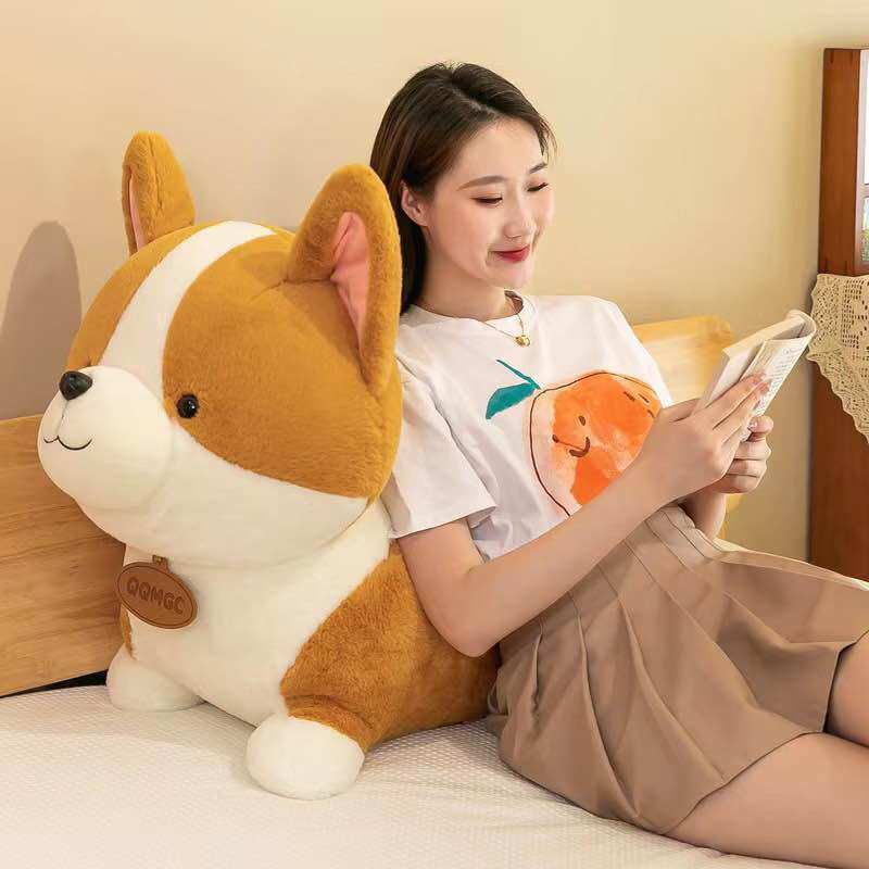 Gấu bông chó corgi nhập khẩu cao cấp