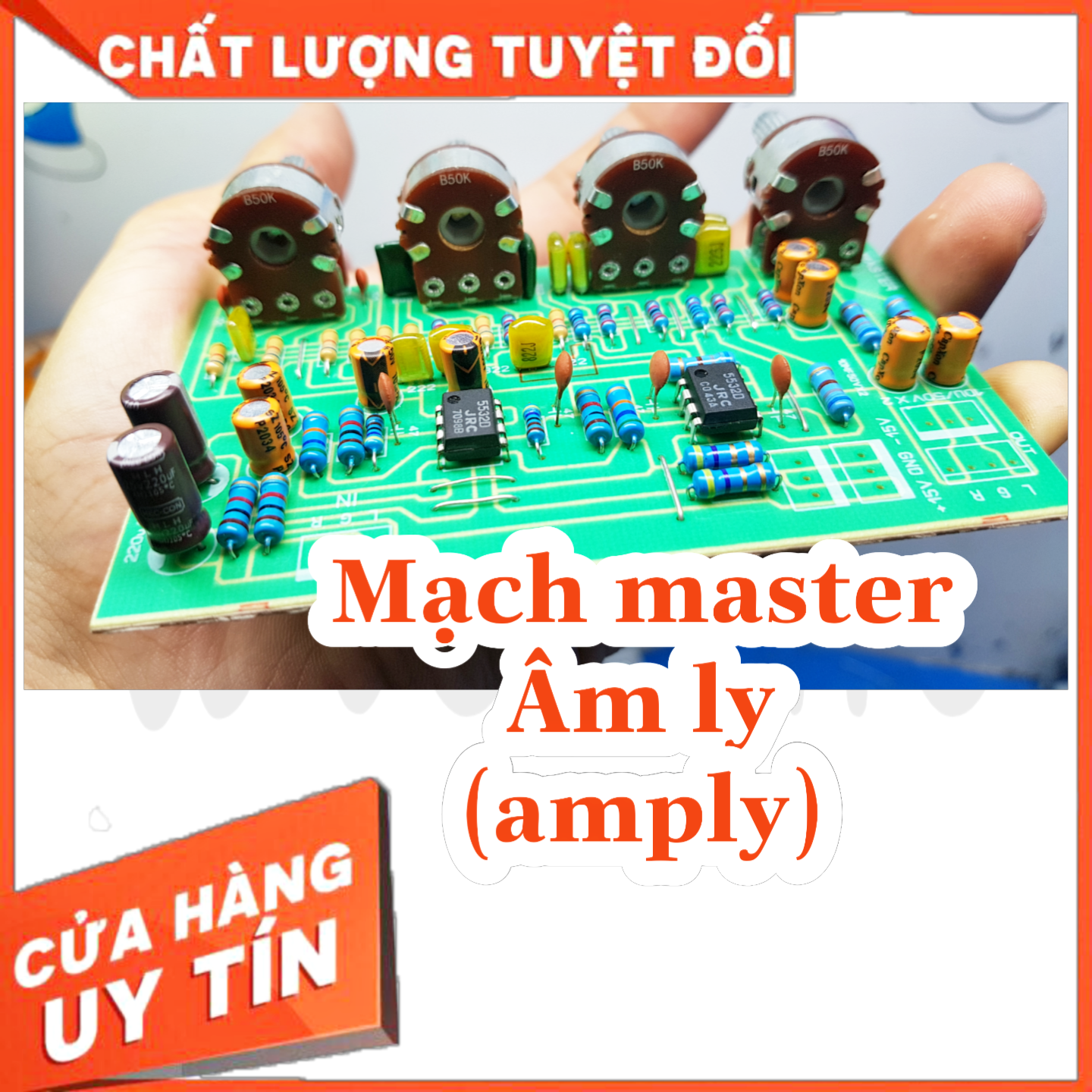 Mạch master dùng cho amply