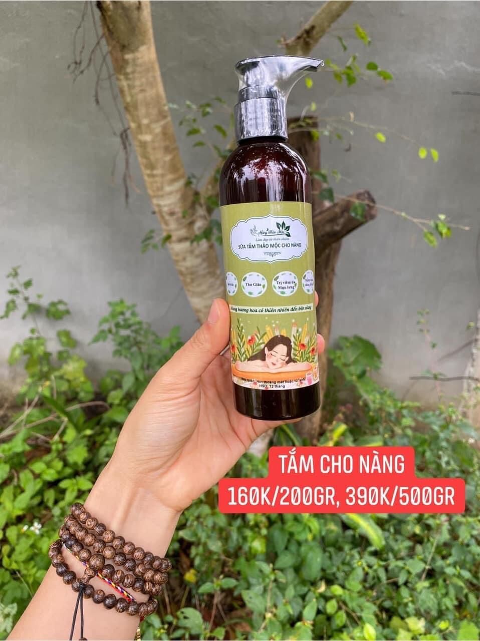 500ml sữa tắm thảo mộc dành cho nàng