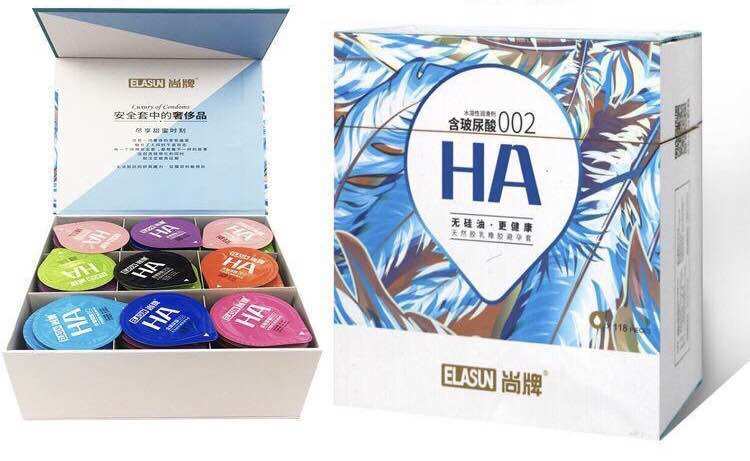 Bao cao su Ha siêu mỏng_Hộp 118 chiếc