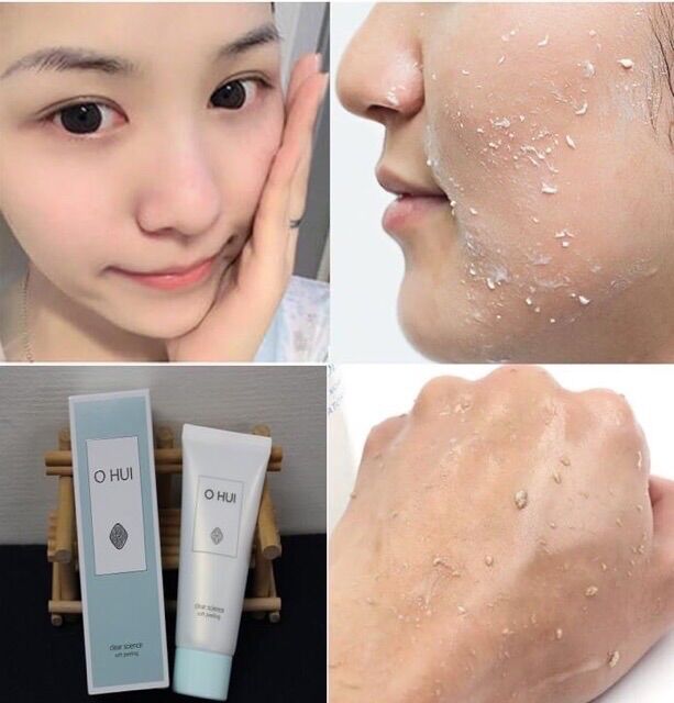 Tẩy da chết Ohui Clear science soft peeling 100ml,150ml