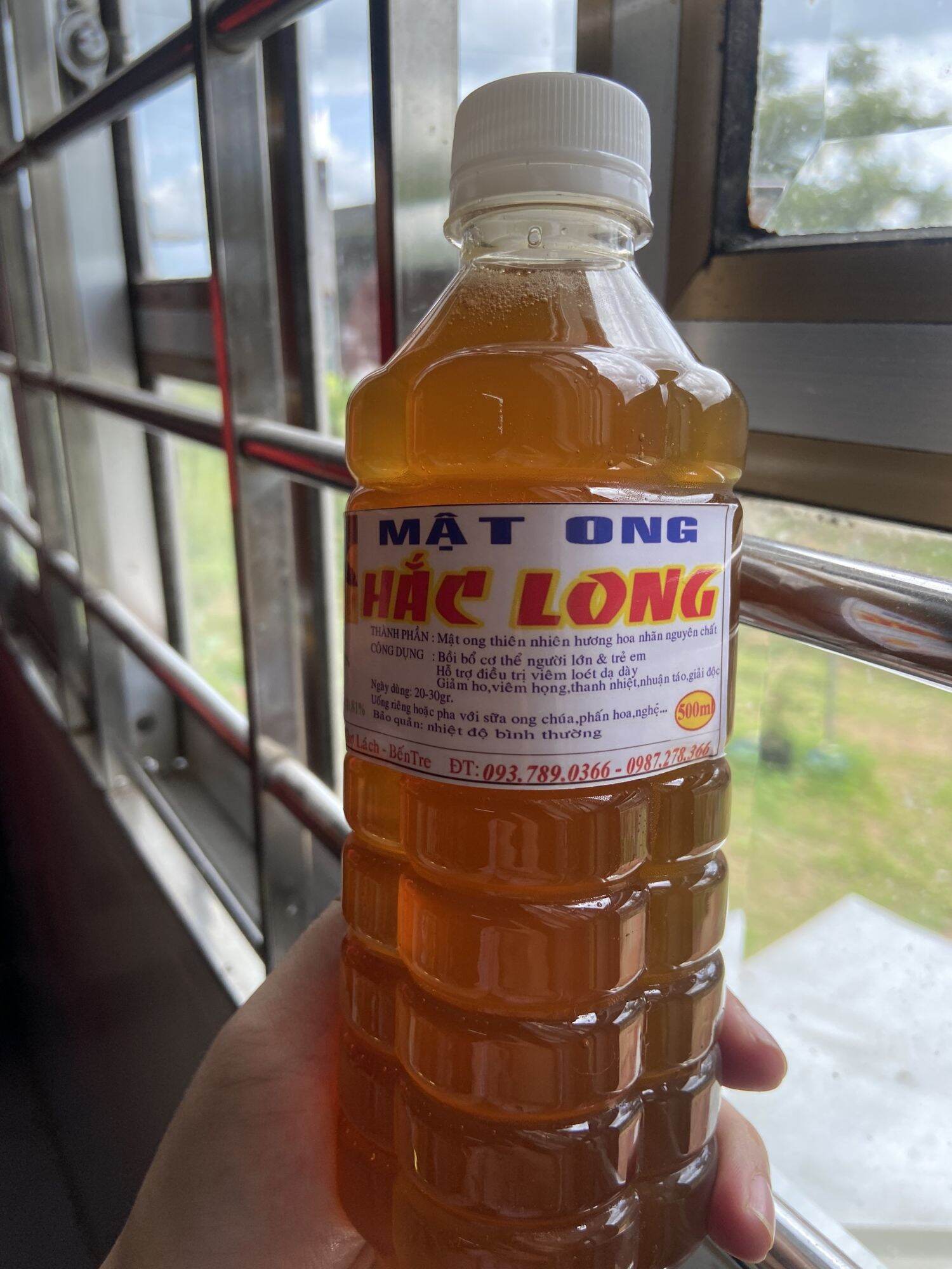 combo 10 lít mật ong hoa nhãn 20 chai hiệu Hắc Long