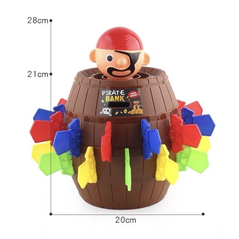 Trò chơi hải tặc - Pop-Up Pirate - Đồ chơi Board Game size lớn