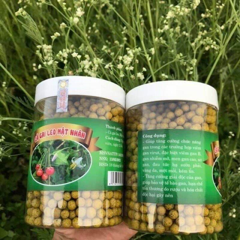 1 hộp viên cà gai Leo mật nhân 500g/hộp