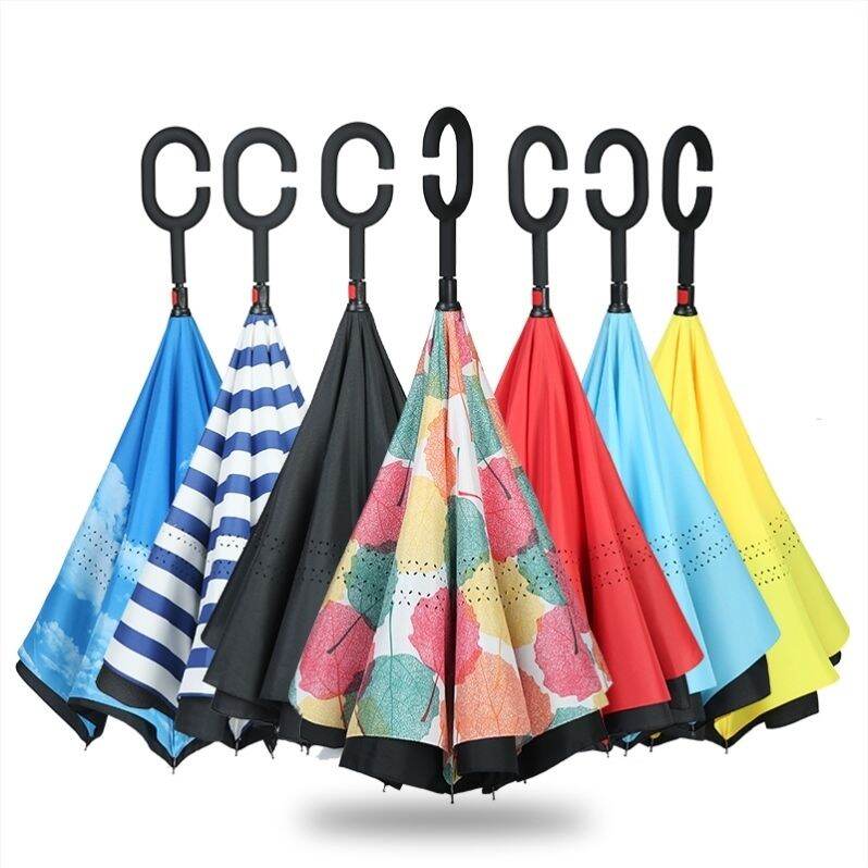 Ô dù gấp ngược màu , ô dù 3D hai lớp, ô che nắng mưa thông minh, thông dụng khi đi ô tô ,gấp gon tiện ích, chống thấm nước ,chống tia uv.