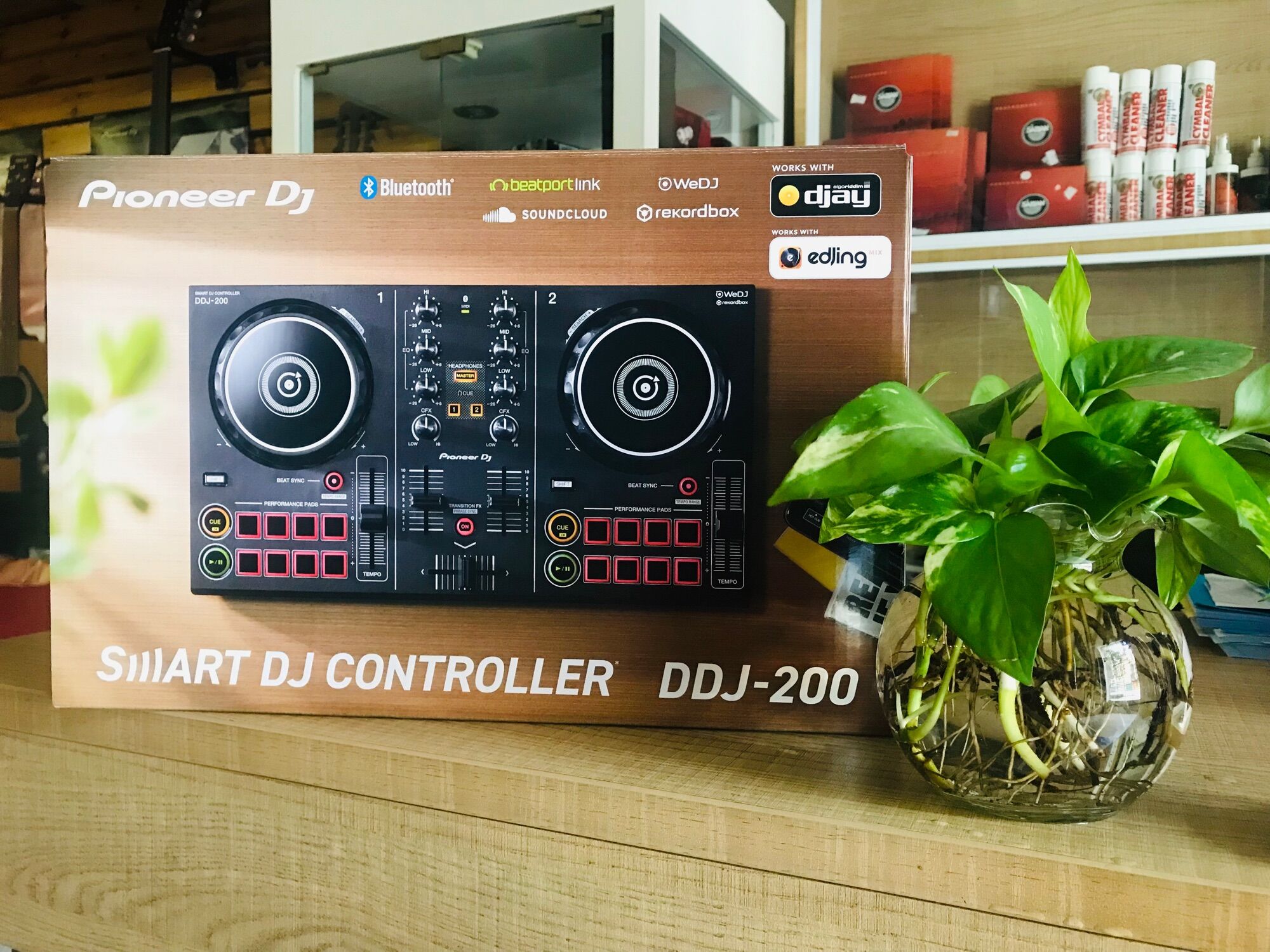 Bàn DJ Smart Controller DDJ-200 (Pioneer DJ) - Hàng Chính Hãng