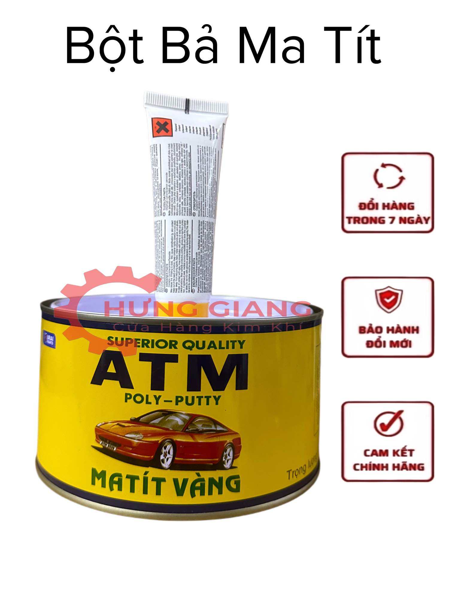 Bột bả matit Ô tô bột trét ATM nhập khẩu Thái Lan