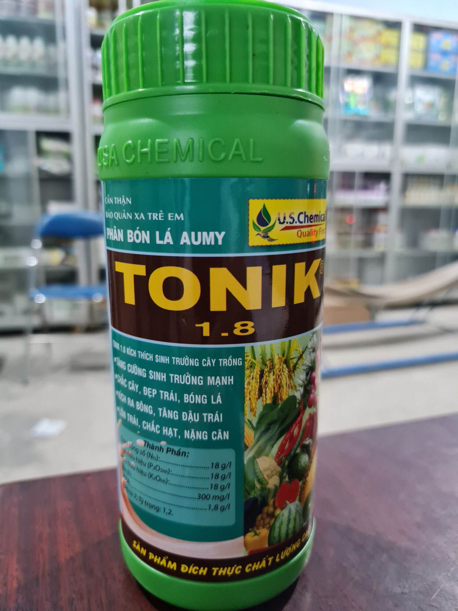 Phân bón lá tonik 1.8 chai 500ml