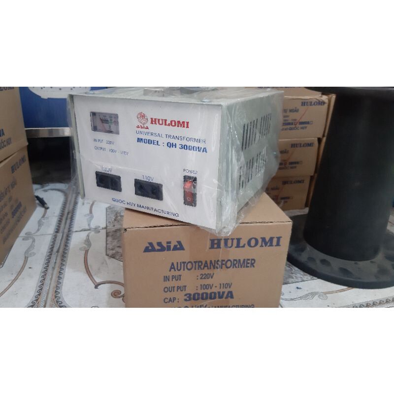 Đổi nguồn 3000va asia - nguồn ra 110-100v