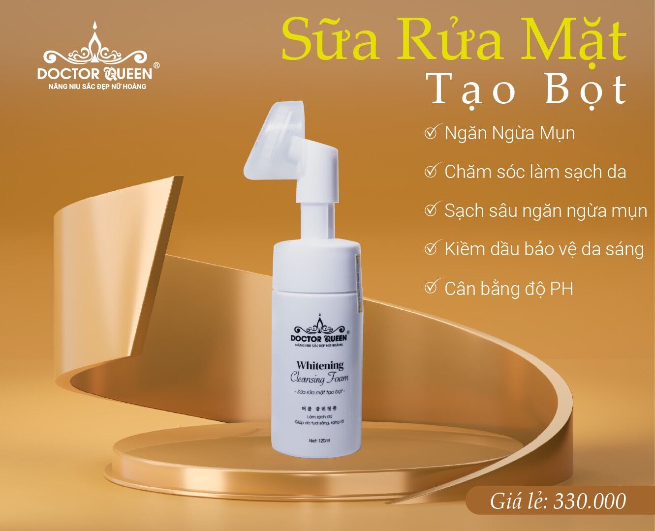 Sữa rửa mặt doctor queen
