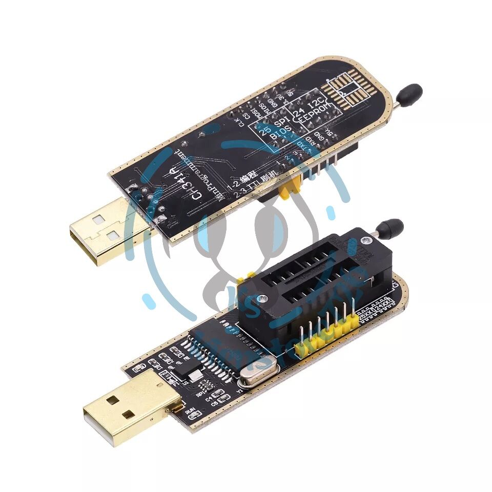 Bộ mạch nạp rom CH341B (MẠCH + KẸP) full soft .kienstore358