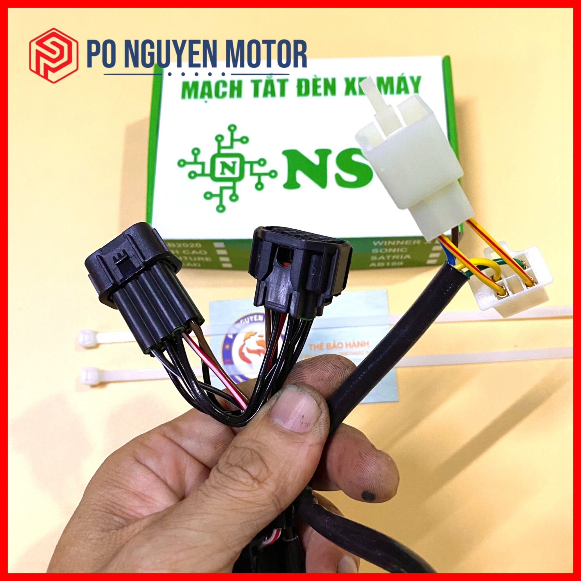 [HCM]MẠCH TẮT MỞ ĐÈN HONDA SONIC 150  (SỬ DỤNG NÚT ĐỀ ĐỂ KHIỂN))