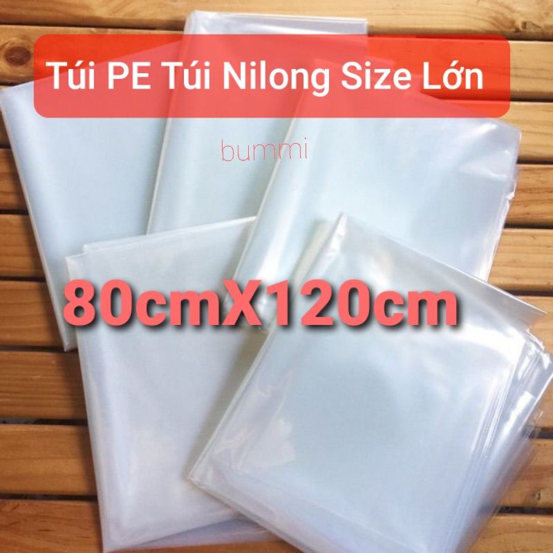 Túi PE Túi Nilong loại to loại lớn 1 Bao Nilong loại to size lớn 1 túi