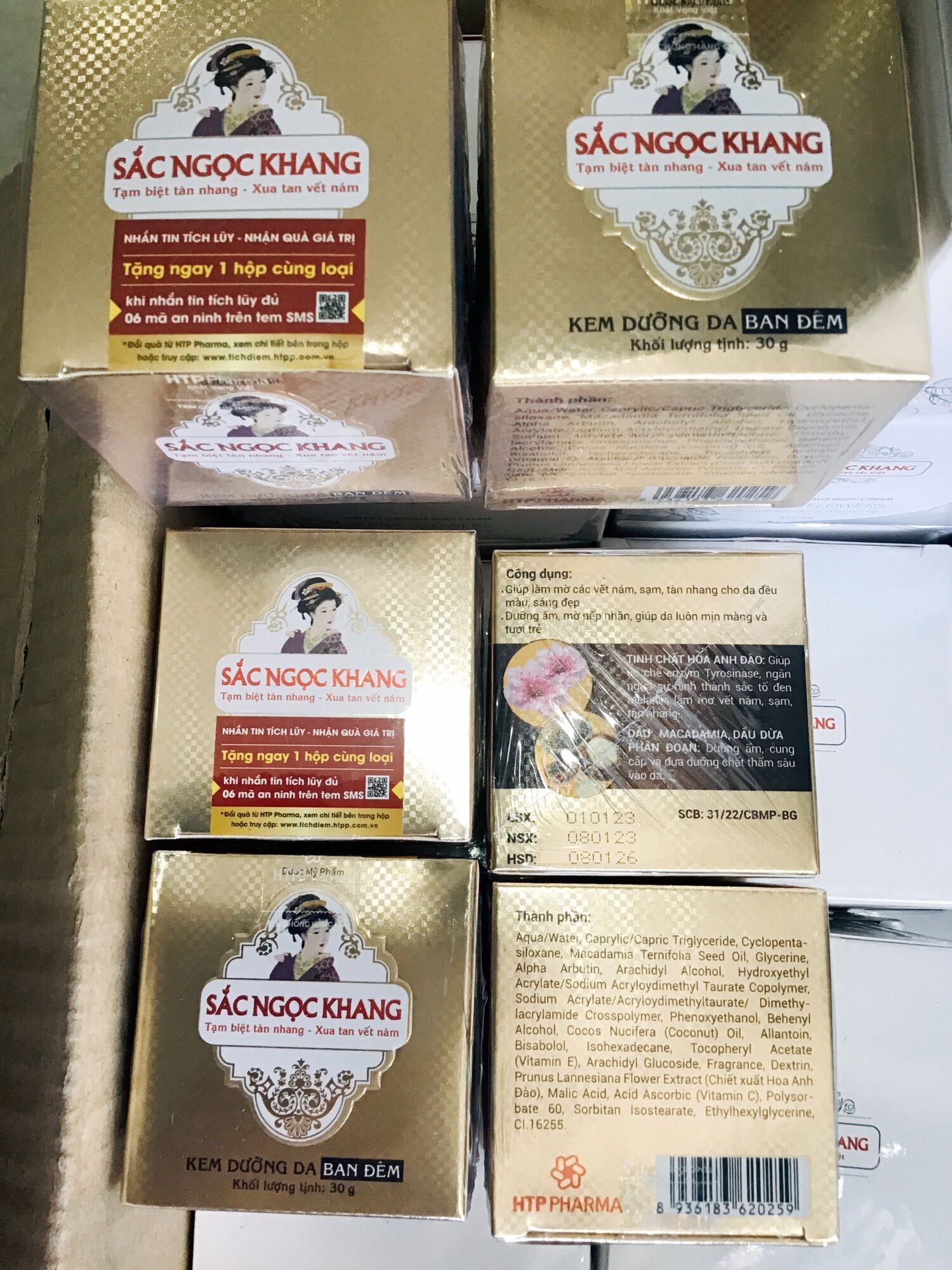 Kem Dưỡng Da Ban Đêm Sắc Ngọc Khang