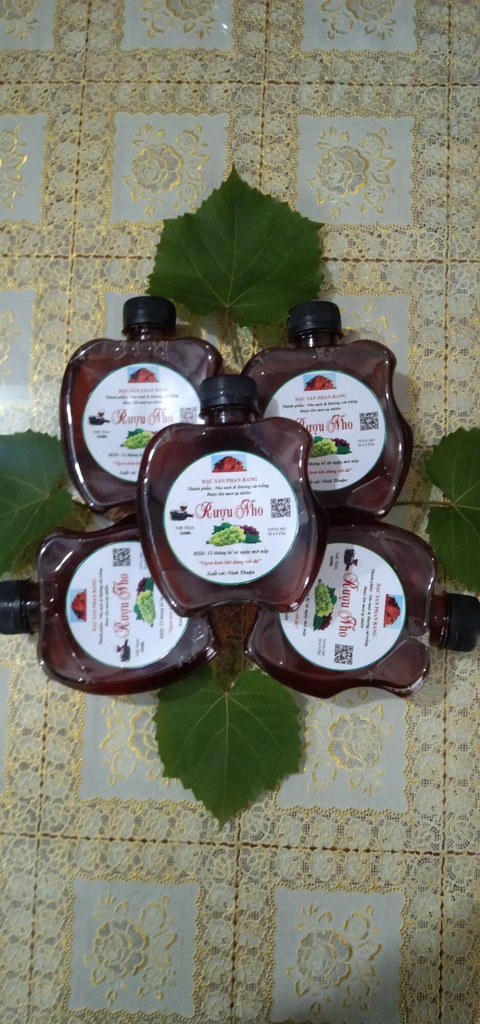 Combo 2 chai nước nho lên men 330ml