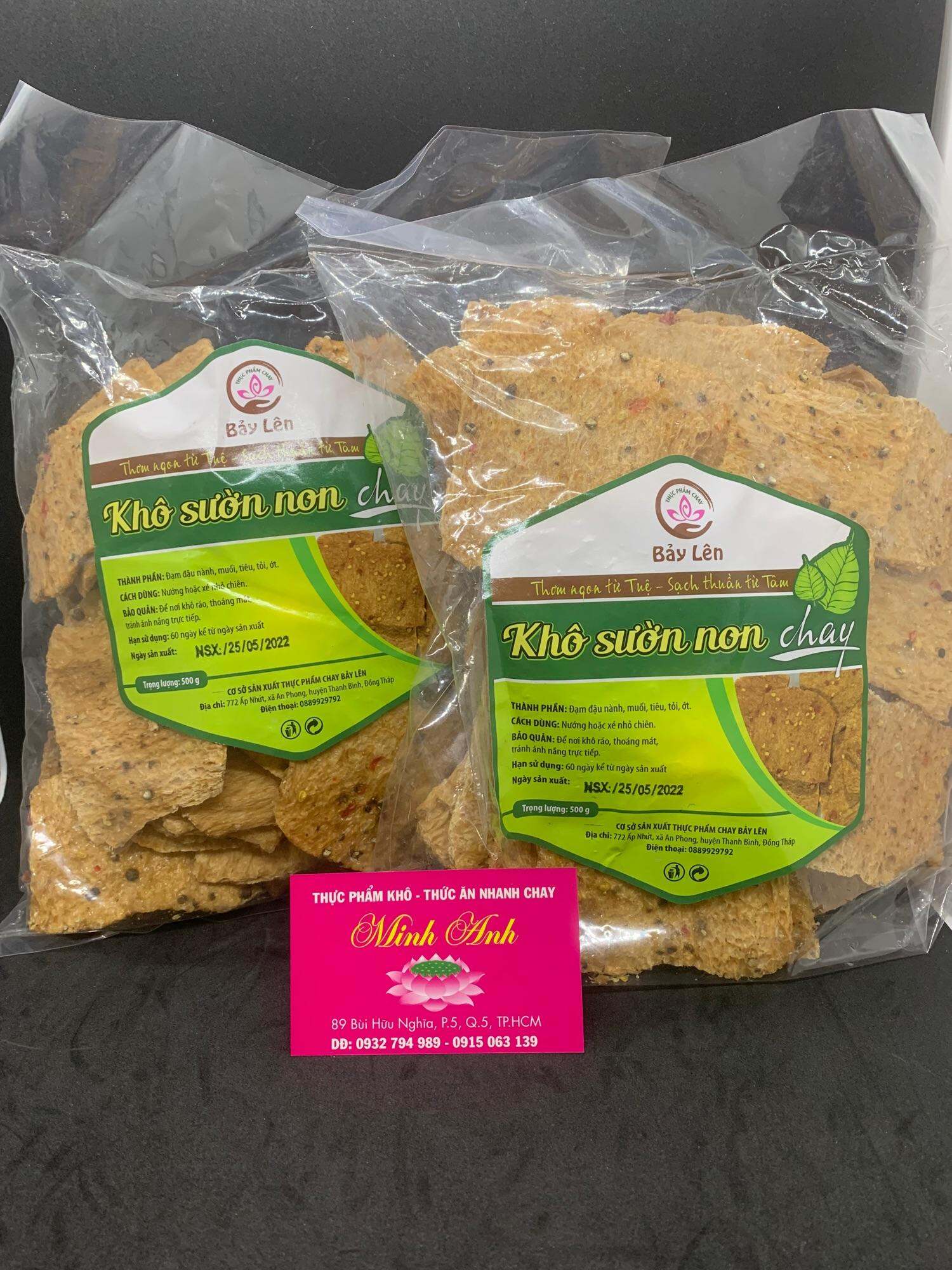 Khô Sườn Chay Bảy Lên ( 500g )