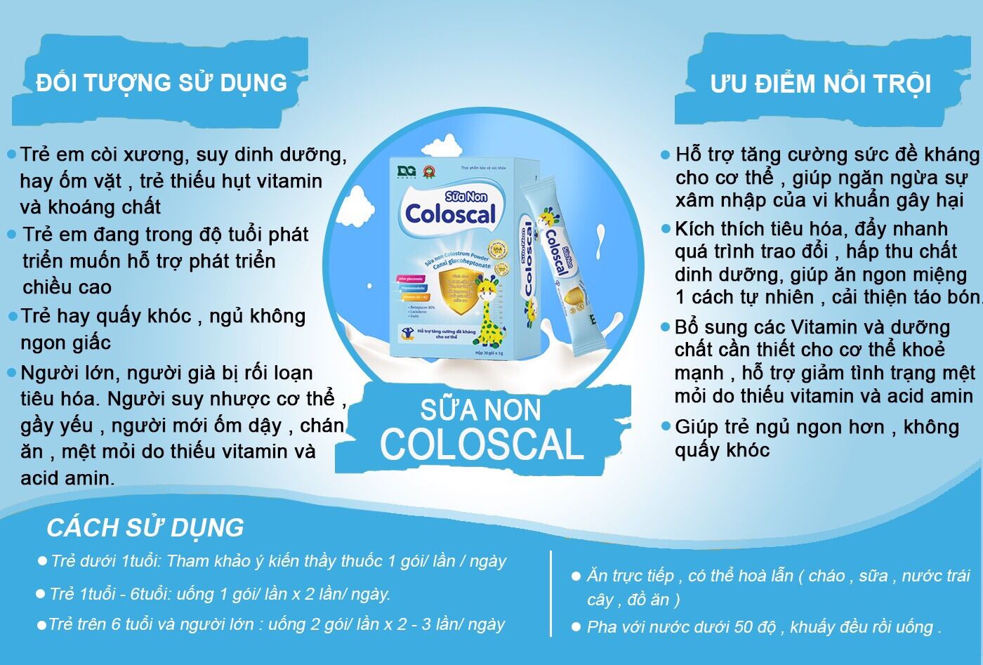 Sữa non Coloscal