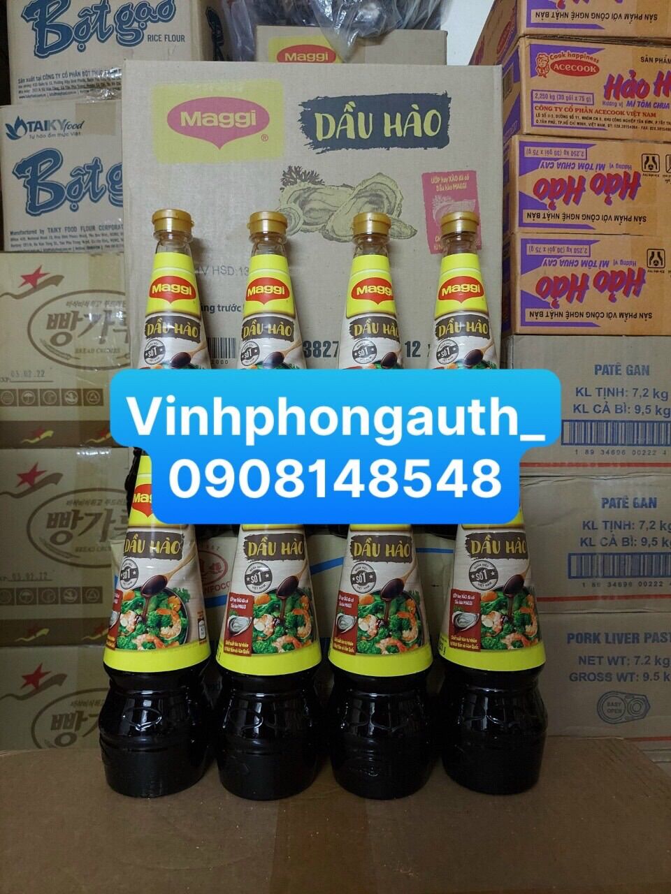 Dầu hào Maggi 820gr