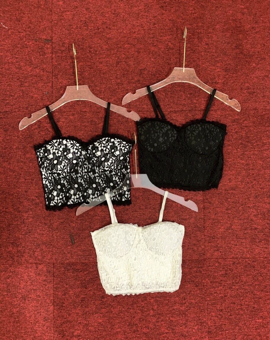 Áo bra ren 2 lớp đệm ngực mặc trong vest hottrend