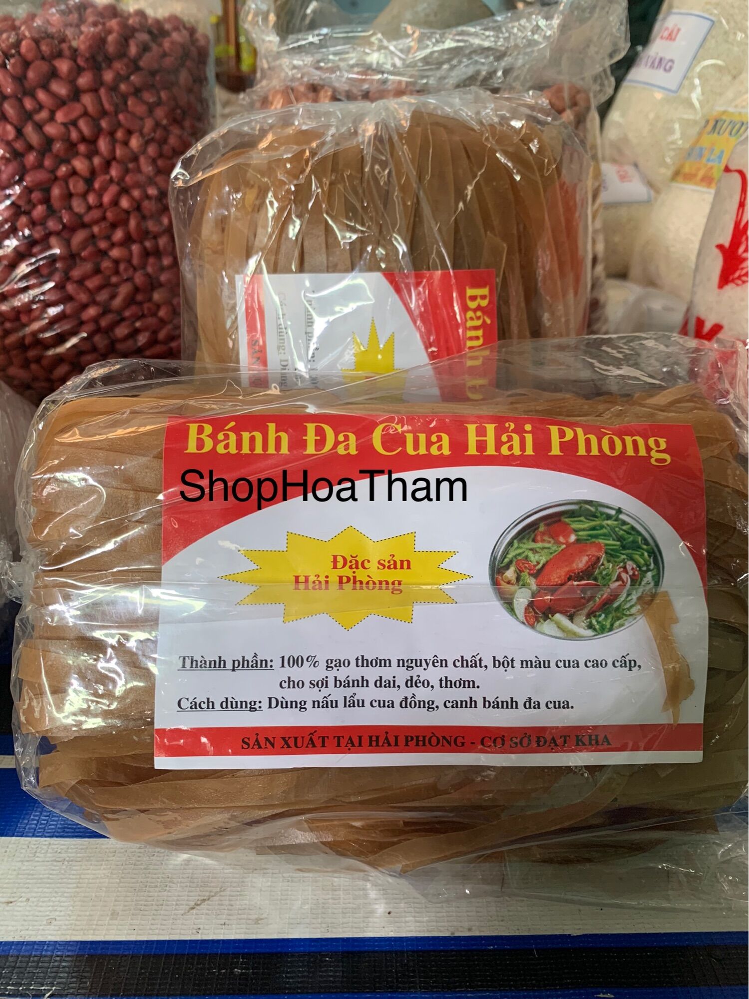 [hcm] 500g bánh đa cua Hải Phòng
