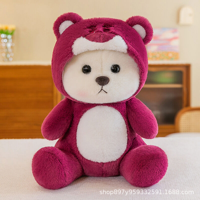 gấu bông lena đội mũ đáng yêu