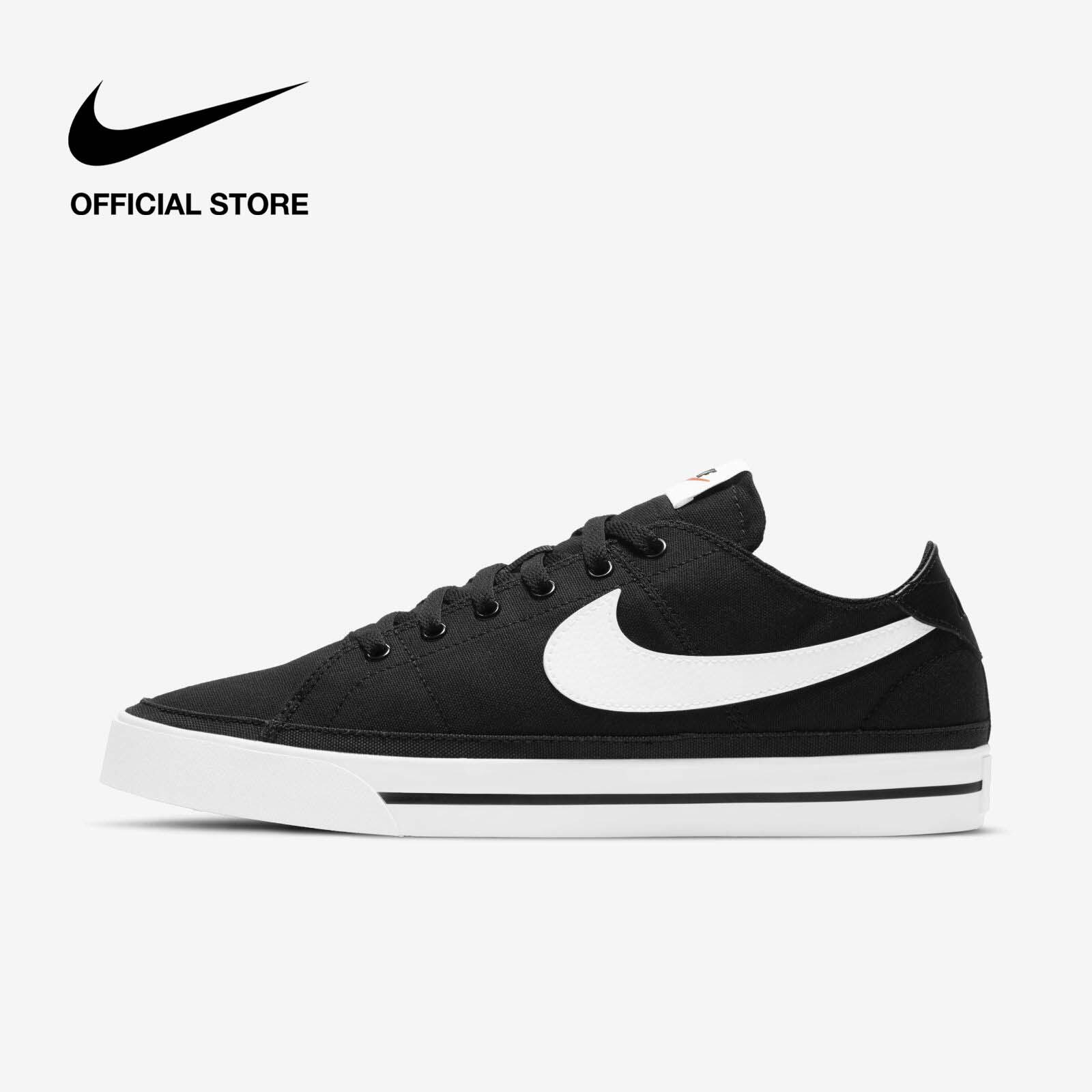 Giày Thể Thao Nike Men's Court Legacy Canvas Shoes - Black