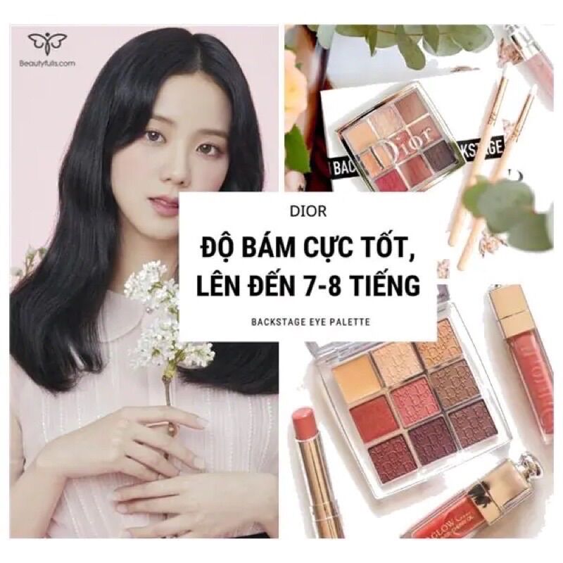 Phấn Mắt Dior Backstage Eye Palette 007 Coral neutrals 9 Ô Màu