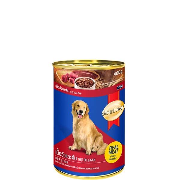[HCM] Pate lon smart heart cho chó 400gr