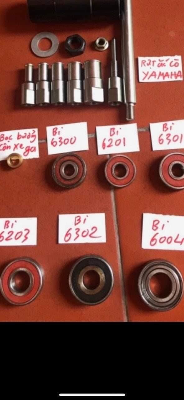 Cảo giật bạc đạn xe máy - inox 304
