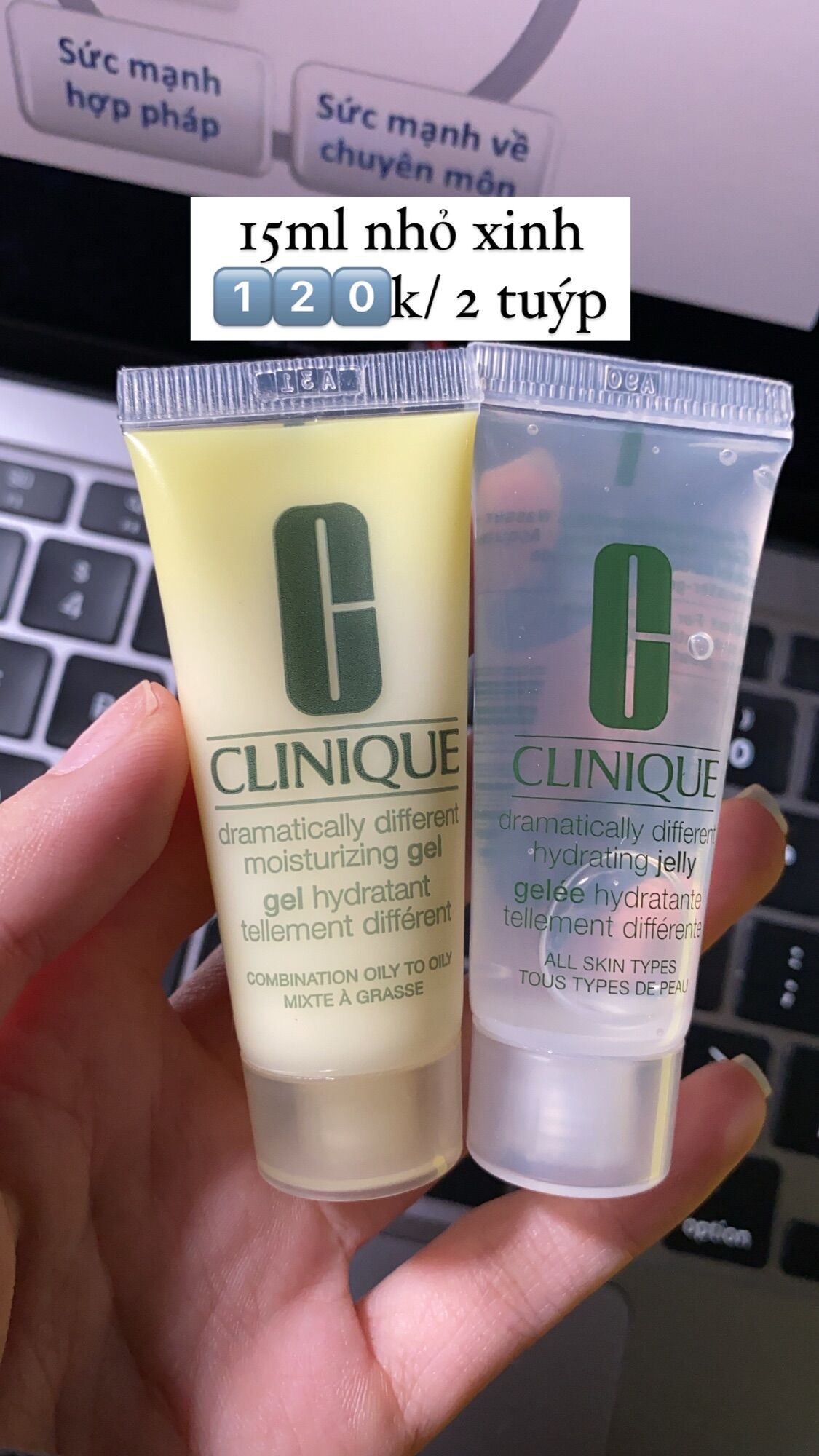 Combo 2 tuýp Clinique