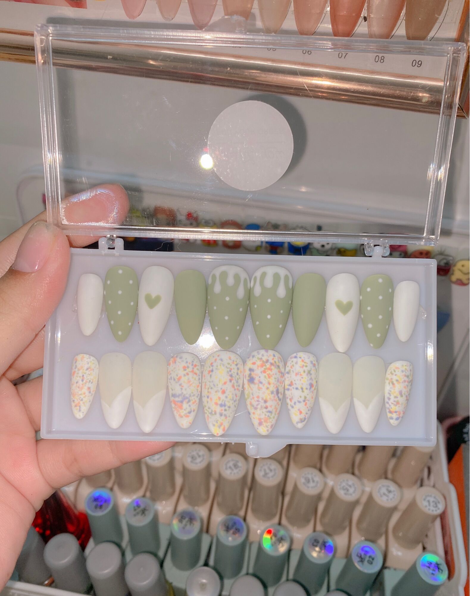 Nailbox thiết kế- mẫu nail hàn