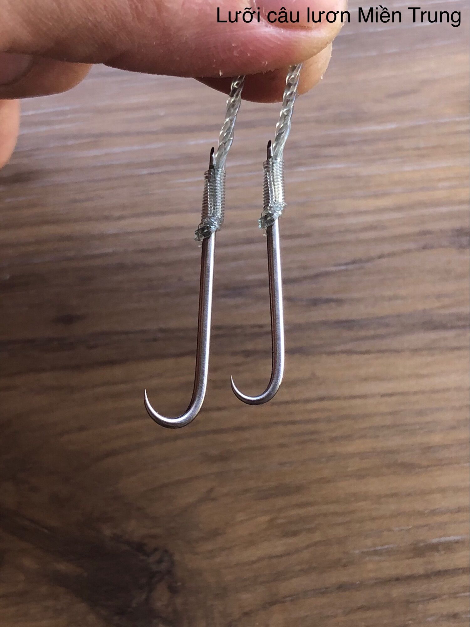Lưỡi Câu Lươn. Combo 2 Lưỡi NHỎ và VỪA.