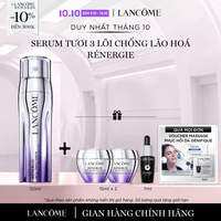 Dưỡng chất (Serum) tươi 3 lõi ngăn ngừa lão hóa Lancome Renergie Triple 50ml [Quà tặng kèm không hiển thị trong giỏ]