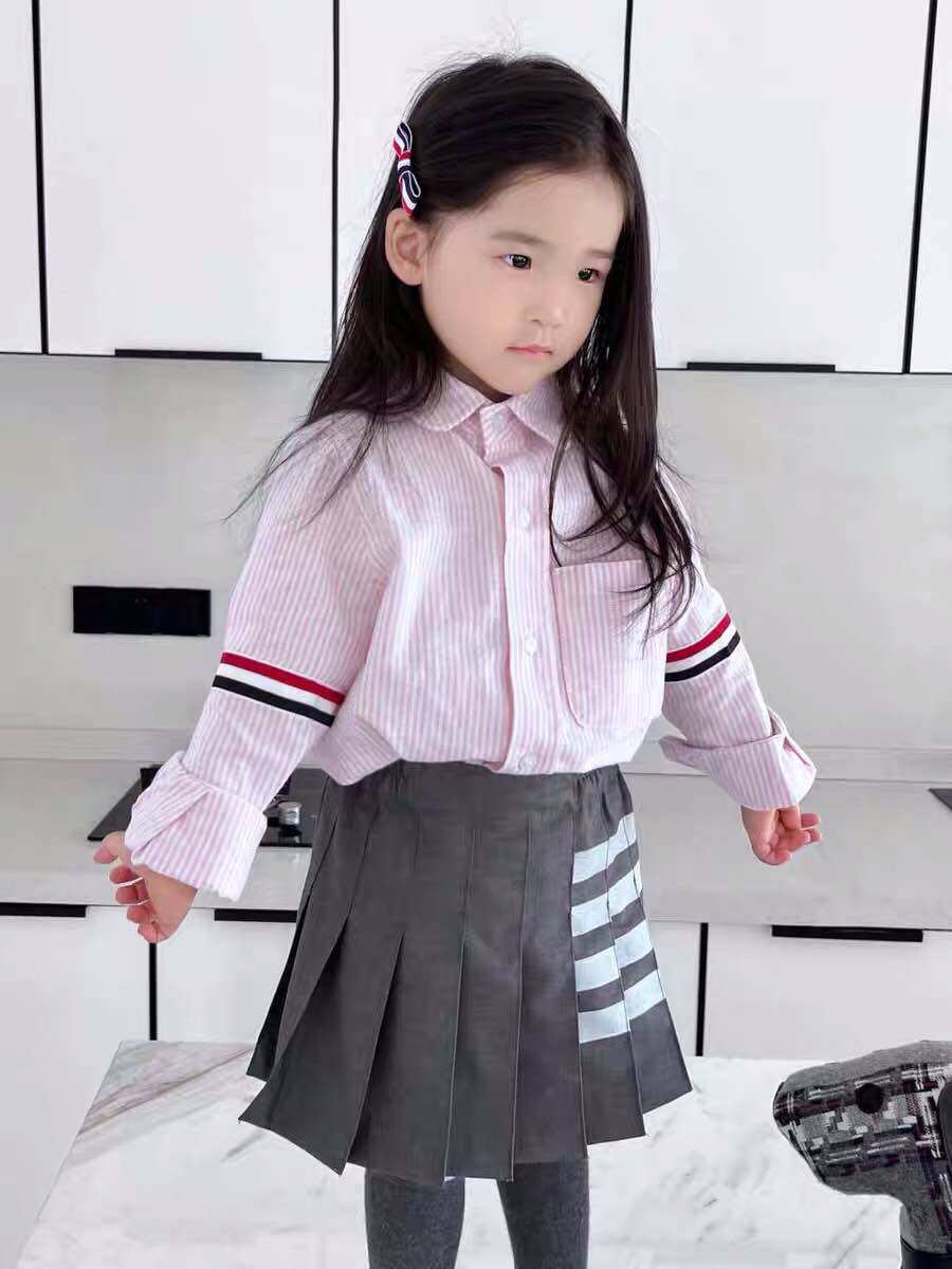 Áo sơ mi Thom brown Kisd, cao cấp