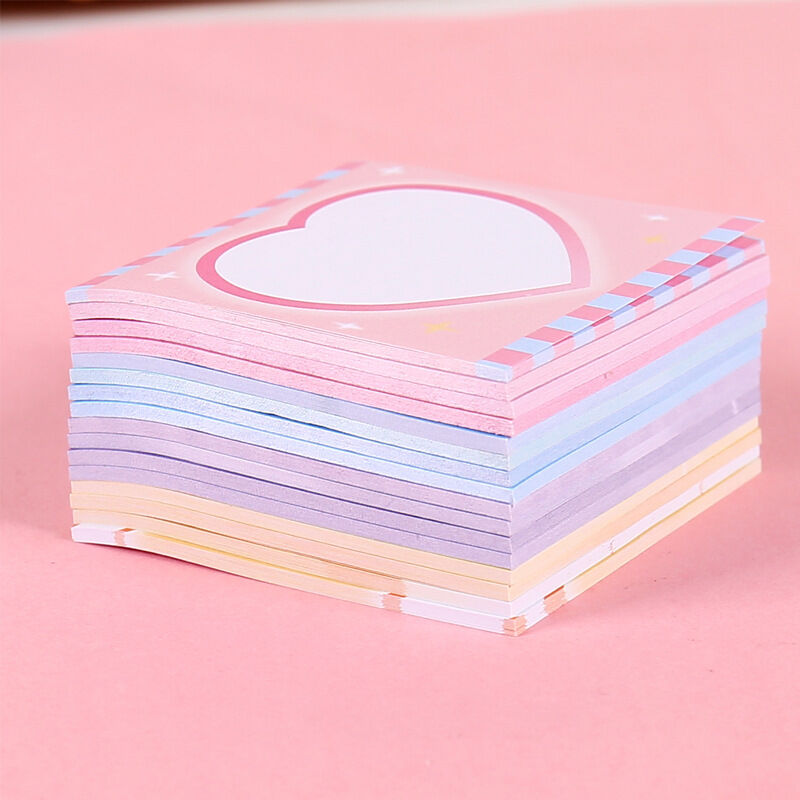 Set 80 tờ giấy note , giấy ghi chú trái tim