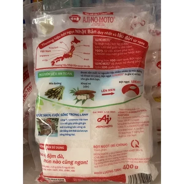 Bột ngot Ajinomoto hạt lớn