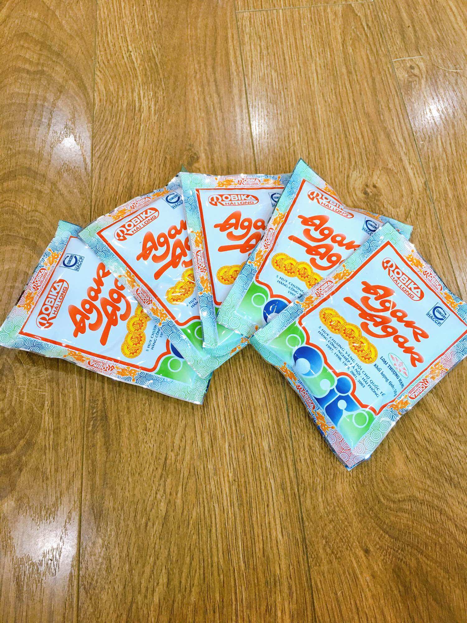 Bột thạch Agar Agar gói 50g