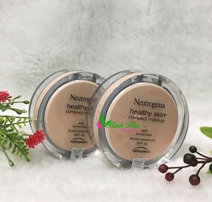 [Hàng Mỹ] Kem nền dưỡng da chống nắng dạng nén Neutrogena Healthy Skin Compact Makeup (9.9g)