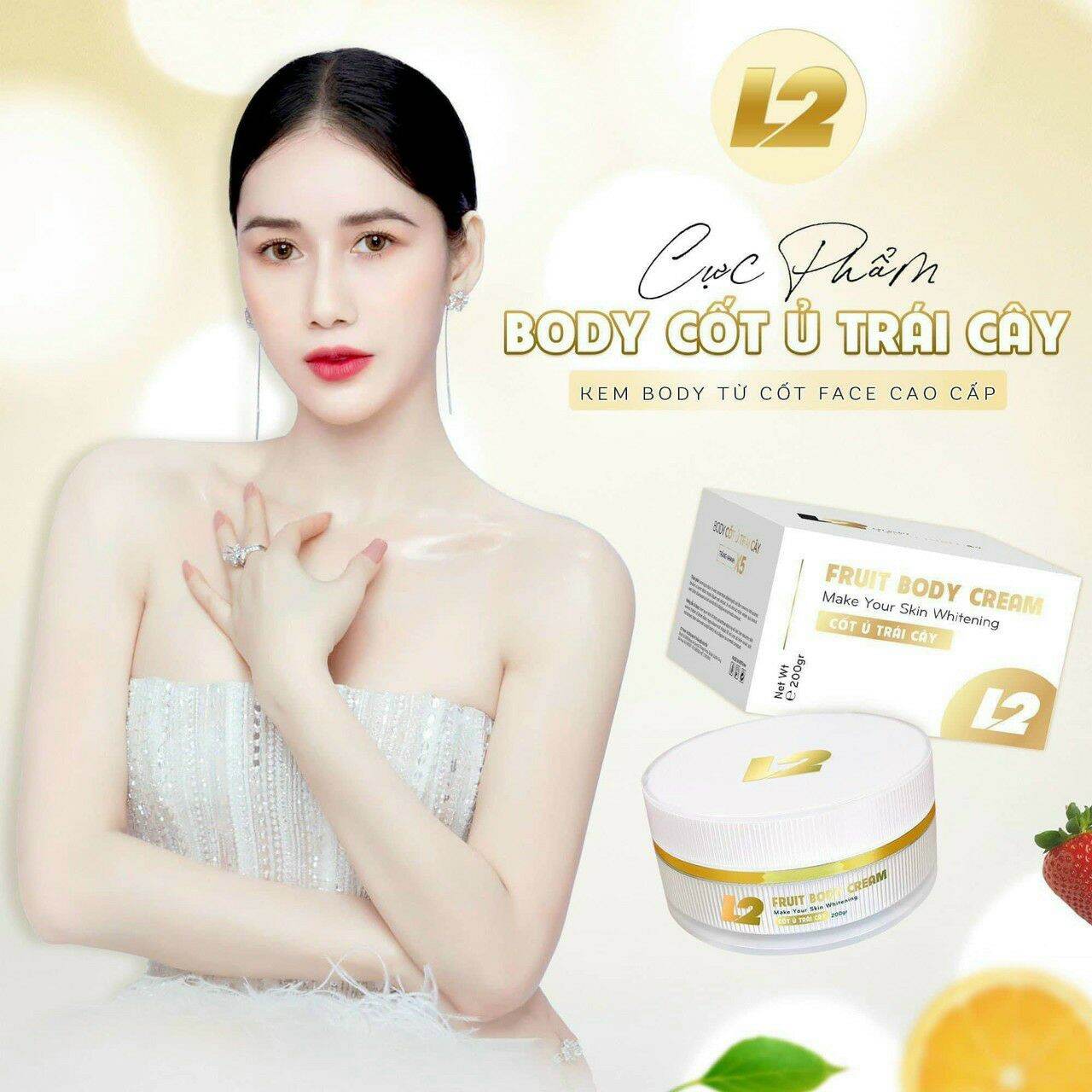 Kem body cốt trái cây L2