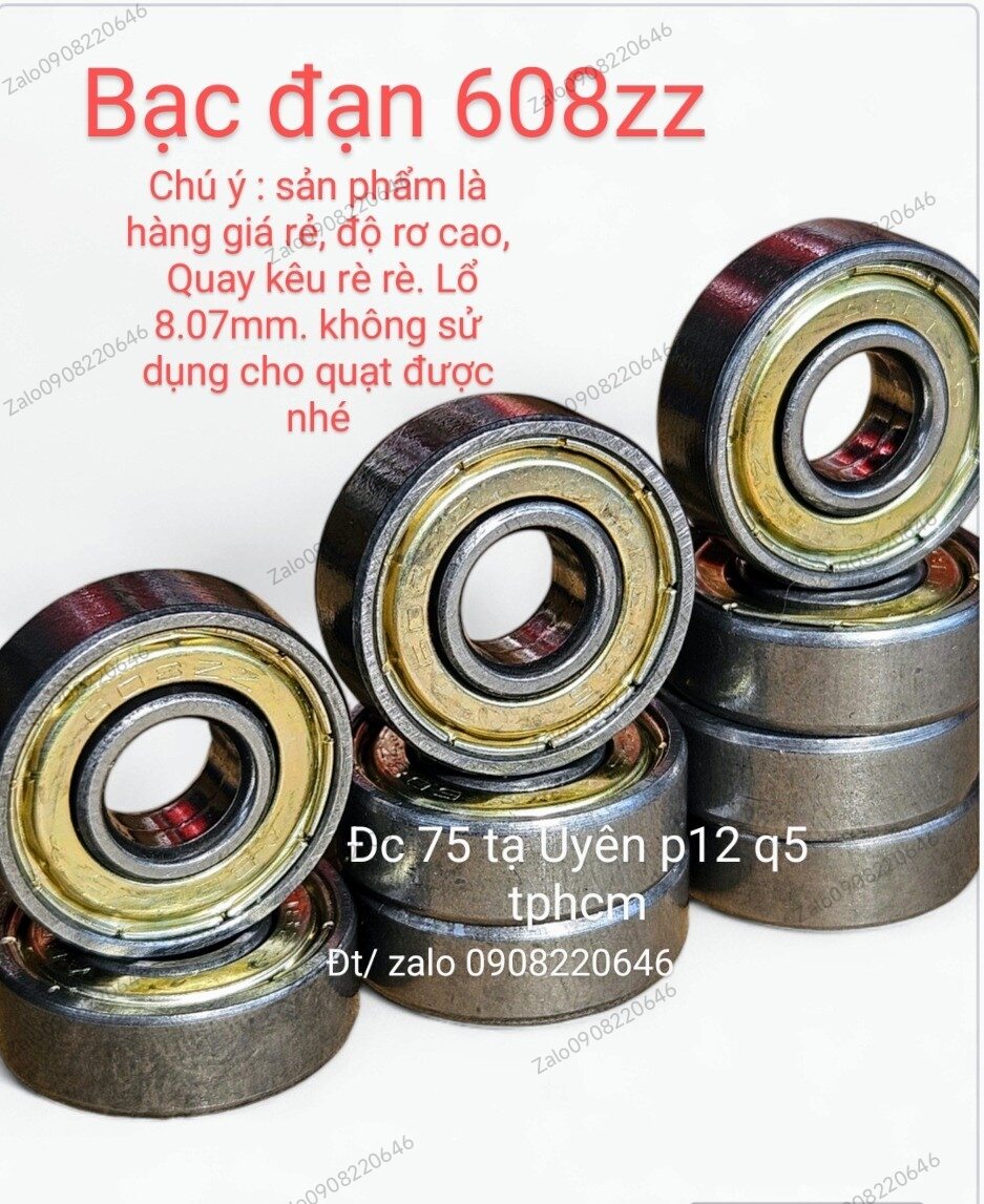 Vòng bi bạc đạn 608 zz giá rẻ