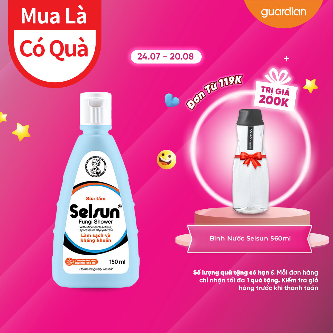 Sữa tắm Selsun Fungi Shower 150ml