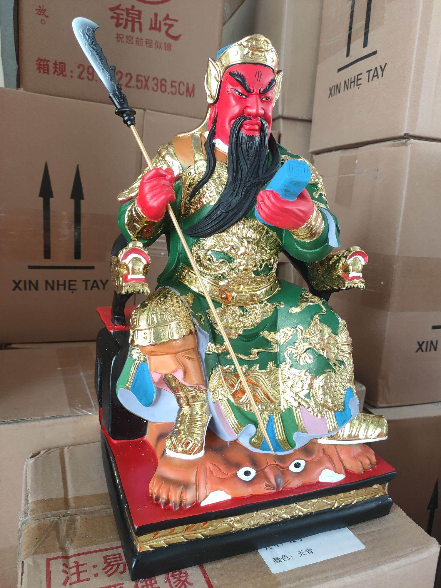 Tượng Quan Công 40cm