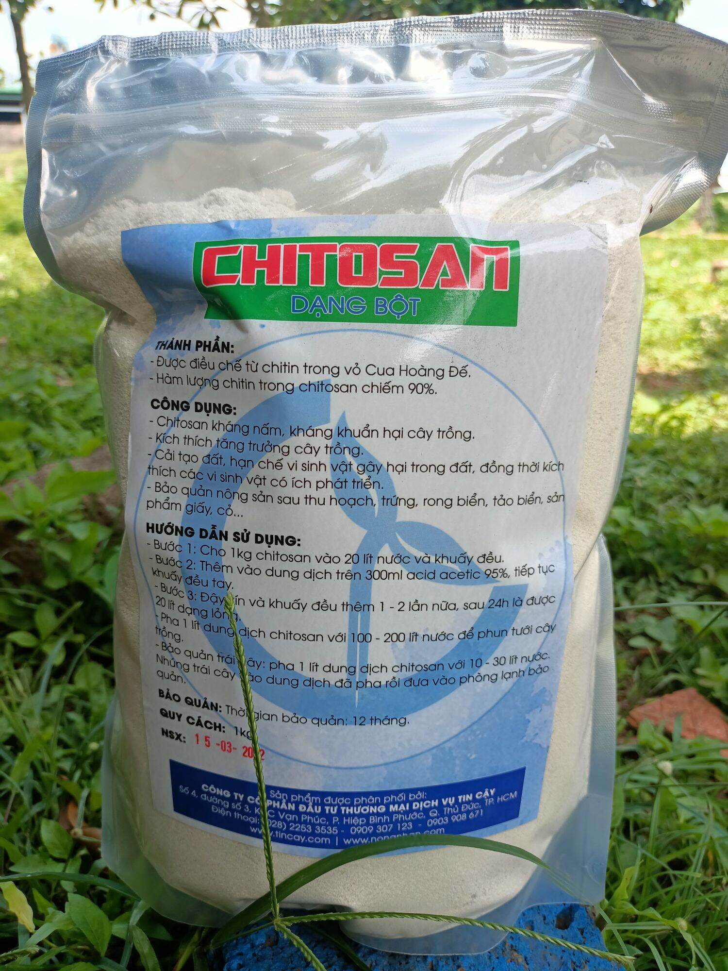Chitosan dạng bột