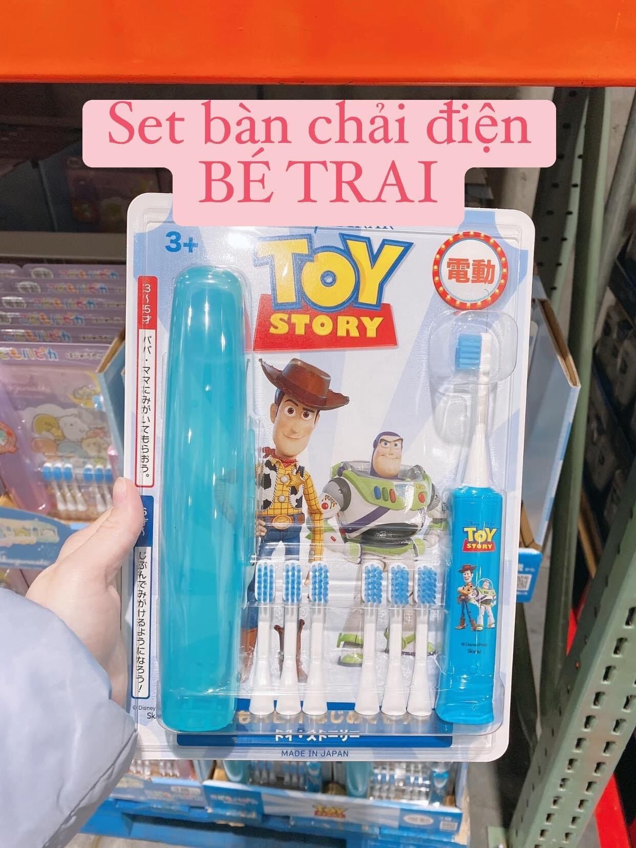 SET BÀN CHẢI ĐIỆN BÉ