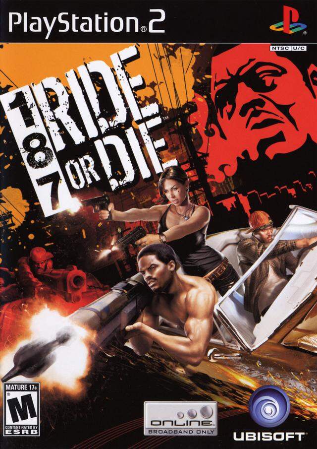 Đĩa game ps2 187 ride or die