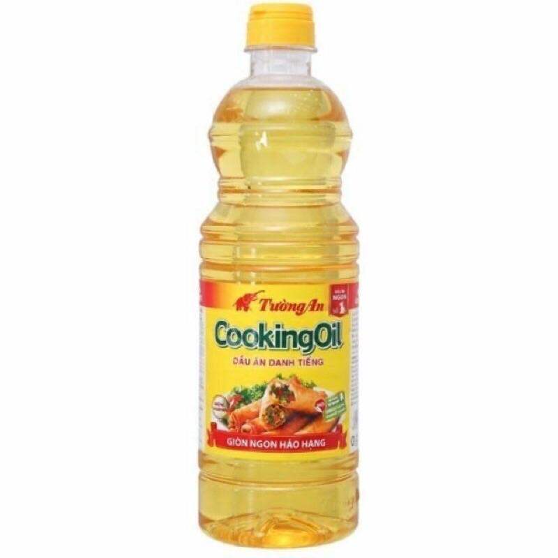Dầu ăn cooking oil chai 1 lít
