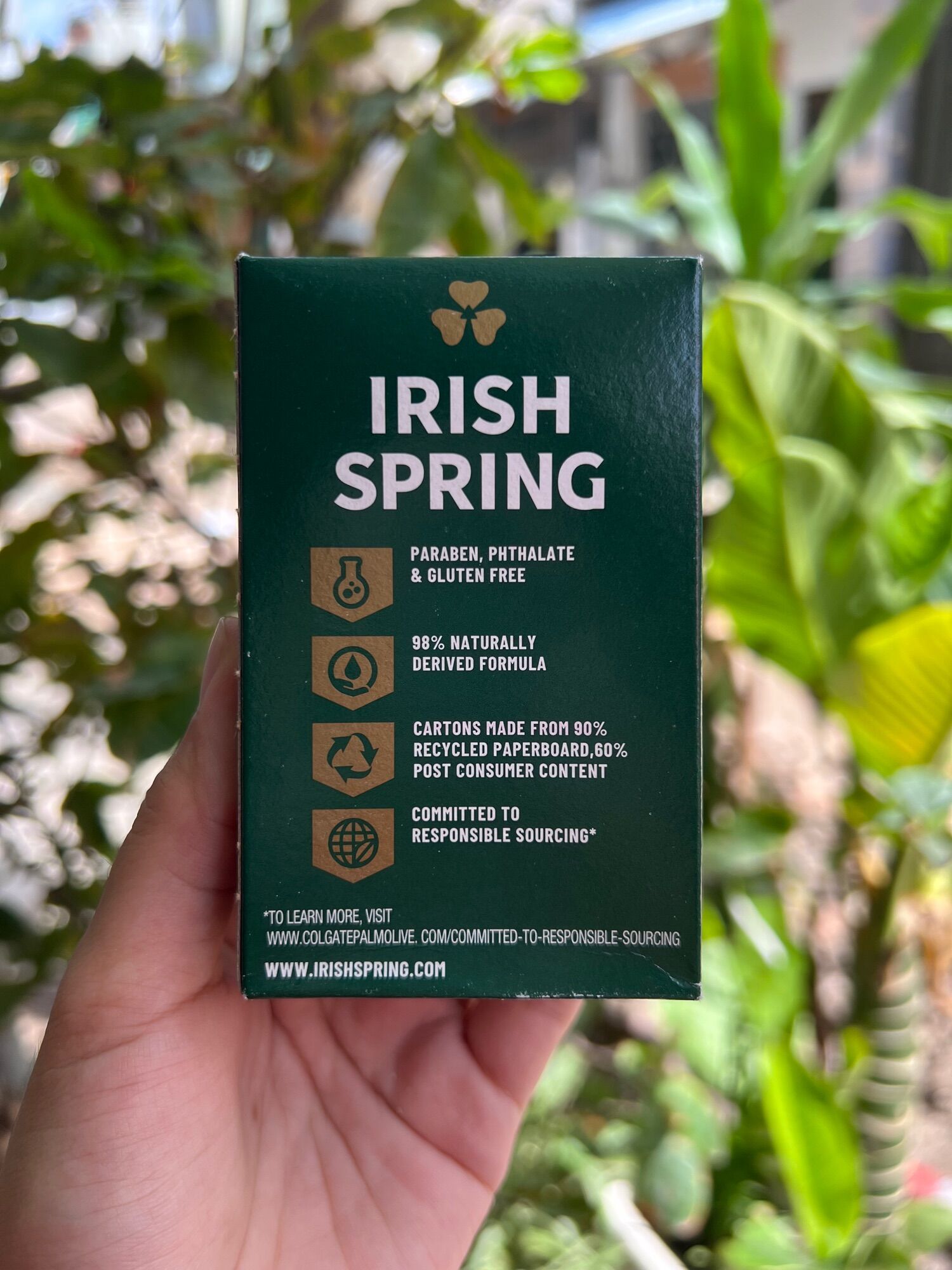 [HCM]Xà bông Irish Spring Original Mỹ 113g/127g
