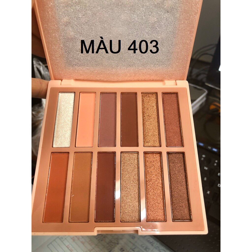 Phấn Mắt 12 Ô TuTu Sakura Flowers Eyeshadow 401 - 403 | Vinie.minisize
