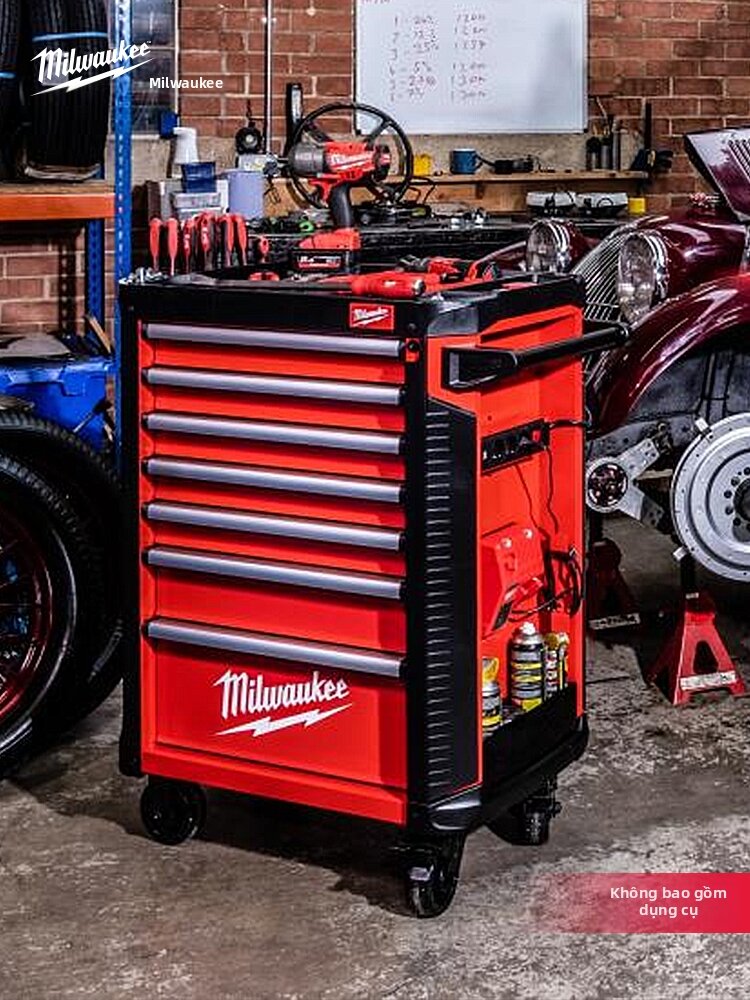 Milwaukee | Mobile Repair Tool Cart 7 Drawers Giá 43,901,000 Đồng*Miễn phí vận chuyển